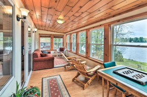 Lakefront Broadalbin Getaway with Deck and Kayaks